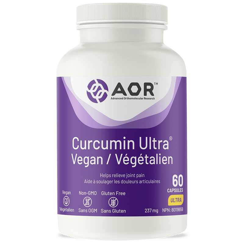 Curcumin Ultra® Vegan | AOR™ | 60 Capsules - Coal Harbour Pharmacy