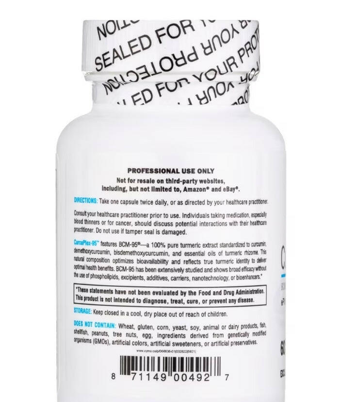 CurcuPlex-95 | Xymogen® | 60 Capsules - Coal Harbour Pharmacy