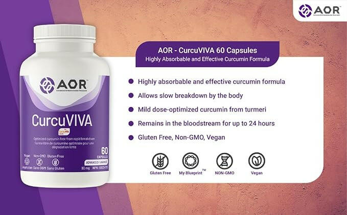 CurcuVIVA™ | AOR™ | 60 Capsules - Coal Harbour Pharmacy
