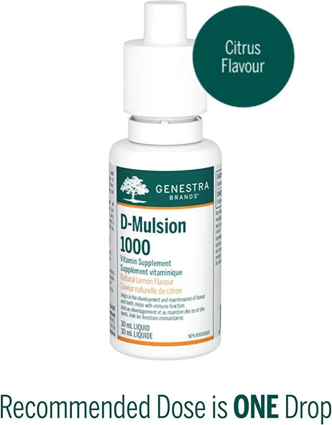 D-Mulsion 1000 | Genestra Brands® | 30 mL - Coal Harbour Pharmacy