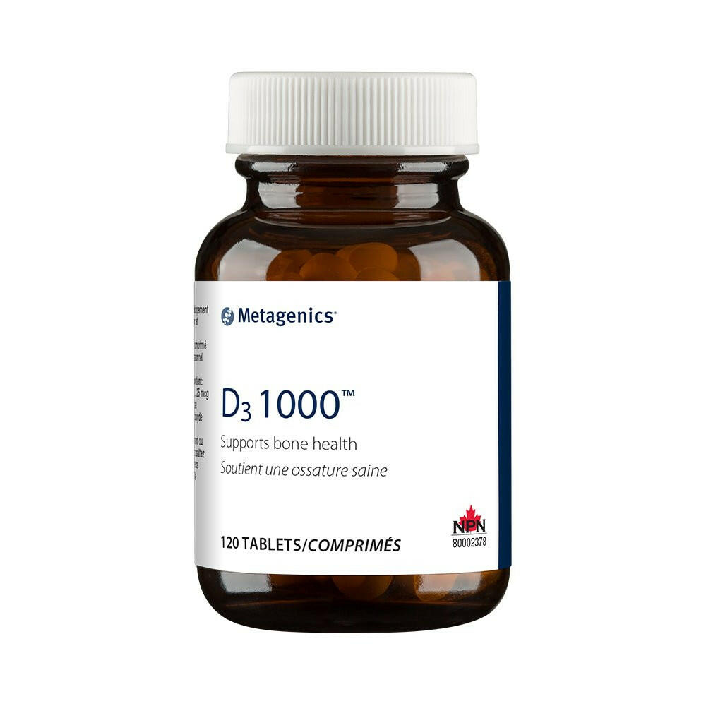 D3 1000 | Metagenics® | 120 Tablets - Coal Harbour Pharmacy
