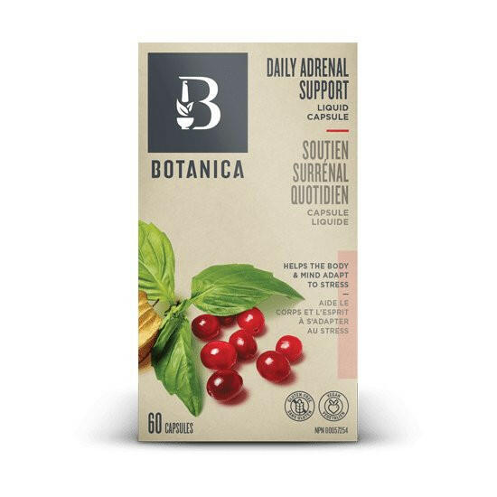 Daily Adrenal Support Liquid | Botanica | 60 Capsules - Coal Harbour Pharmacy