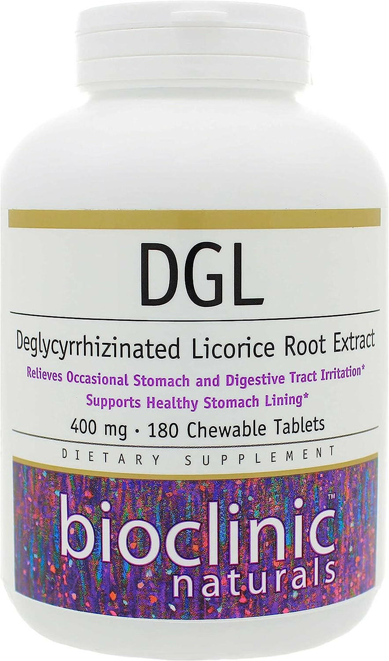DGL | Bioclinic® Naturals | 180 Chewable Tablets - Coal Harbour Pharmacy