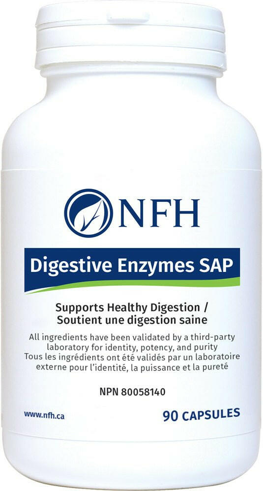 Digestive Enzymes SAP | NFH | 90 Capsules - Coal Harbour Pharmacy