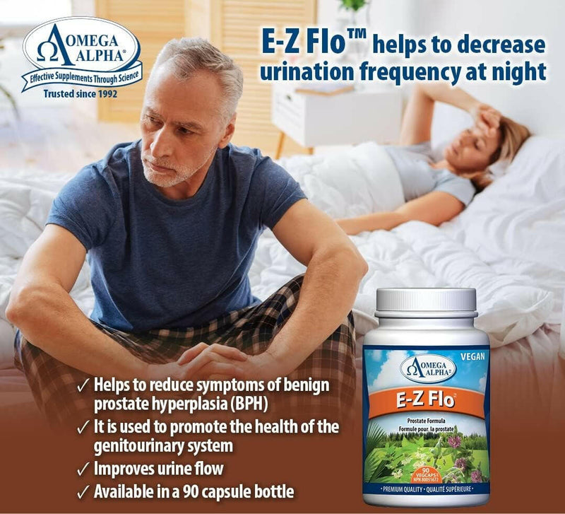 E-Z Flo | Omega Alpha® | 90 Vegetable Capsules - Coal Harbour Pharmacy