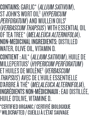 Ear Oil | Botanica | 30 mL (1 Fl. Oz.) - Coal Harbour Pharmacy