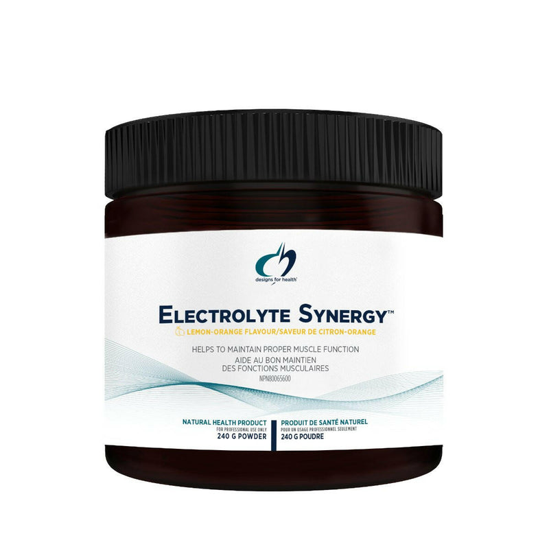 Electrolyte Synergy™ Powder | Designs for Health® | 240 g (8.5 oz) - Coal Harbour Pharmacy