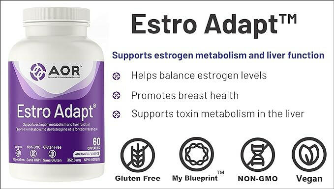 Estro Adapt | AOR™ | 60 Capsules - Coal Harbour Pharmacy