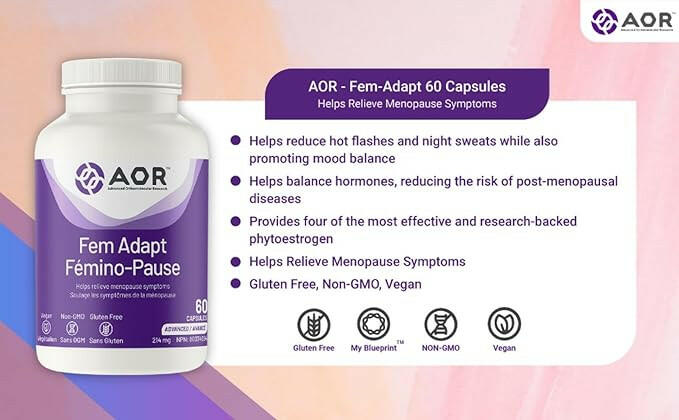 Fem-Adapt | AOR™ | 60 Capsules - Coal Harbour Pharmacy