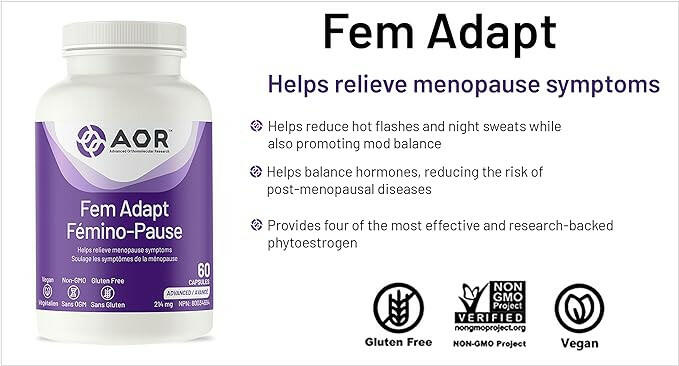 Fem-Adapt | AOR™ | 60 Capsules - Coal Harbour Pharmacy