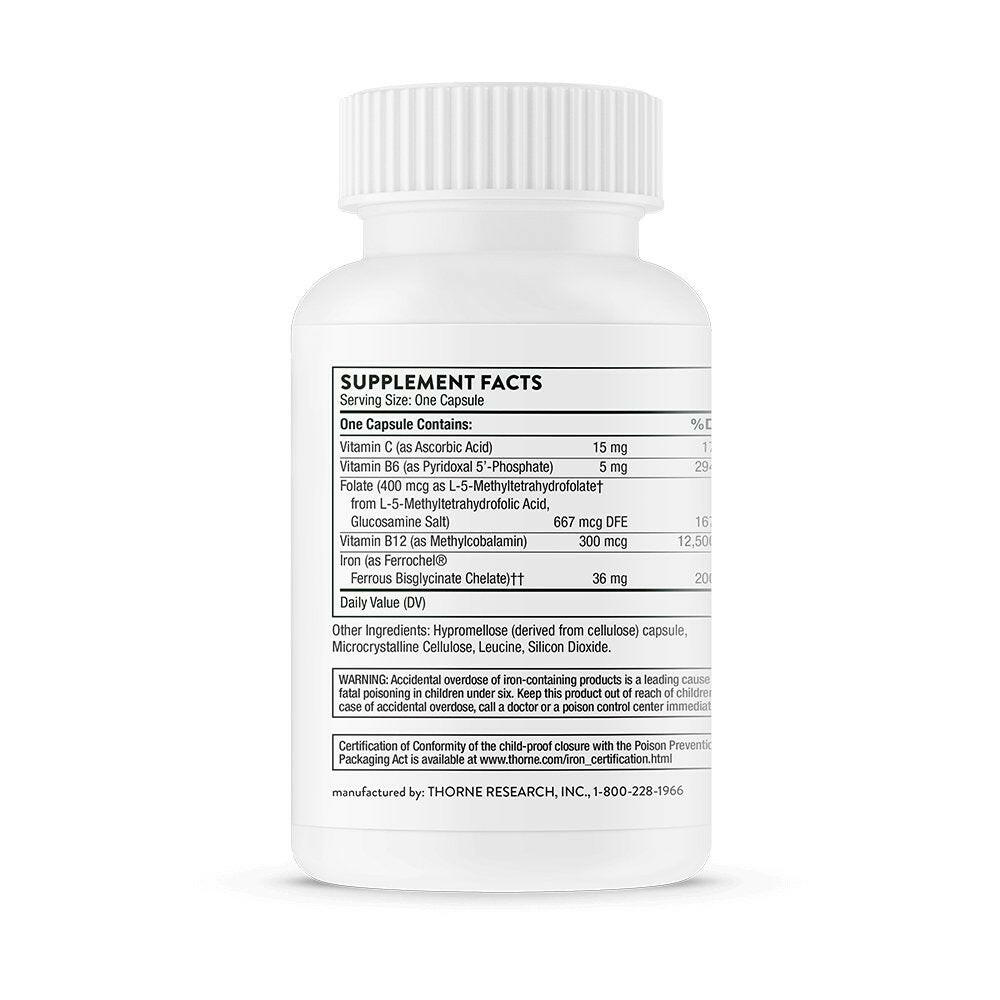 Ferrasorb® | Thorne® | 60 Capsules - Coal Harbour Pharmacy