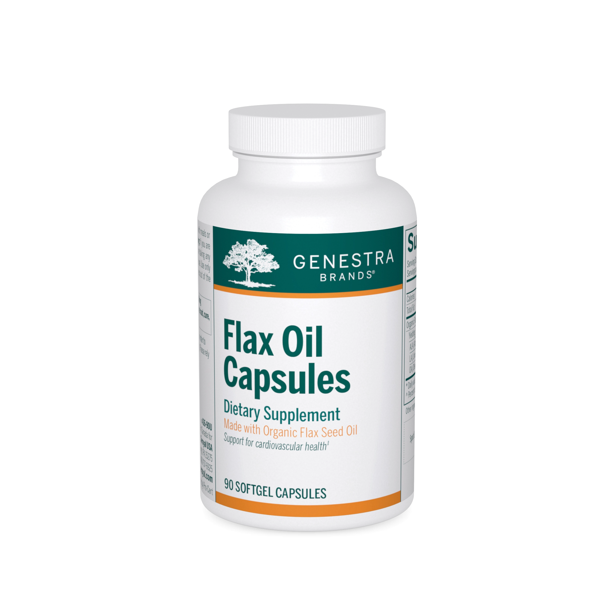 Flax Oil Capsules | Genestra Brands® | 90 Softgel Capsules - Coal Harbour Pharmacy