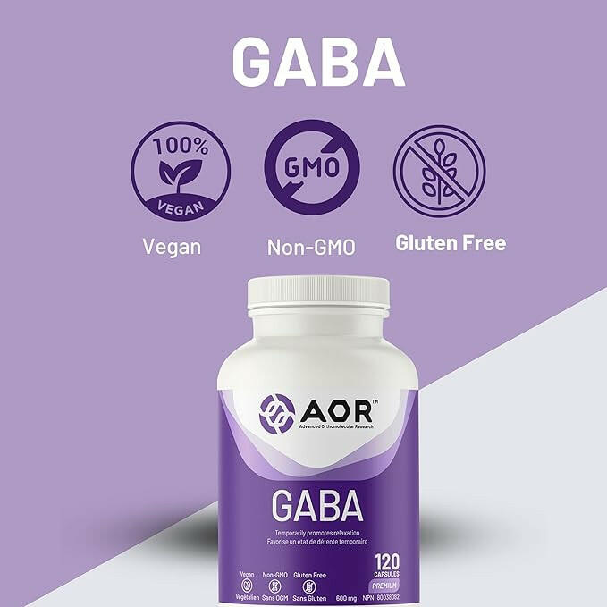 GABA | AOR™ | 60 or 120 Capsules - Coal Harbour Pharmacy
