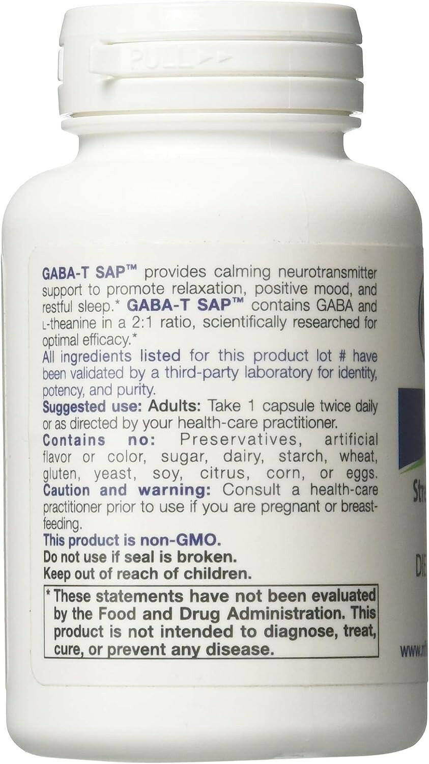 GABA-T SAP | NFH | 60 Capsules - Coal Harbour Pharmacy