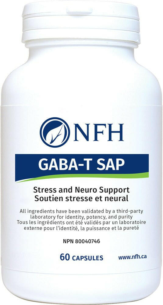 GABA-T SAP | NFH | 60 Capsules - Coal Harbour Pharmacy