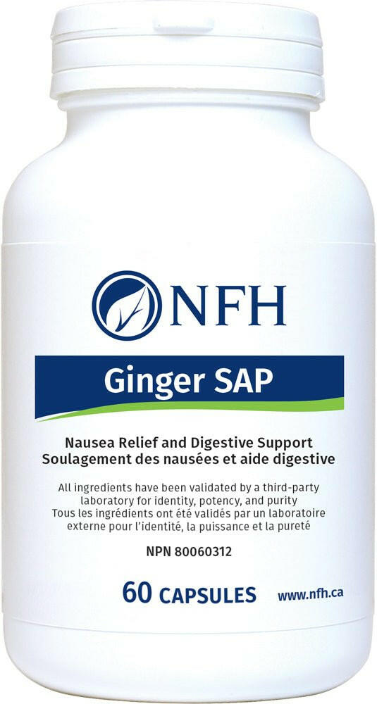 Ginger SAP | NFH | 60 Capsules - Coal Harbour Pharmacy