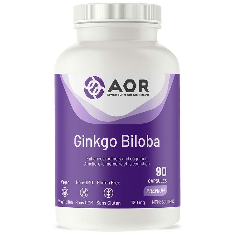 Ginkgo Biloba 120 mg | AOR™ | 90 Capsules - Coal Harbour Pharmacy