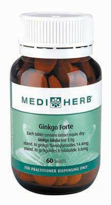 Ginkgo Forte | Mediherb® | 60 Tabs - Coal Harbour Pharmacy