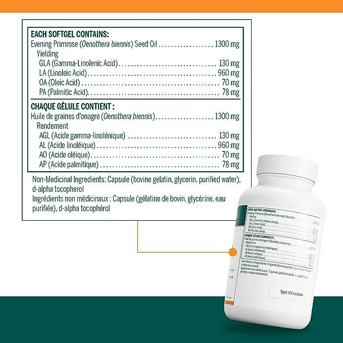 GLA 130 Primrose Oil | Genestra Brands® | 90 Softgel Capsules - Coal Harbour Pharmacy