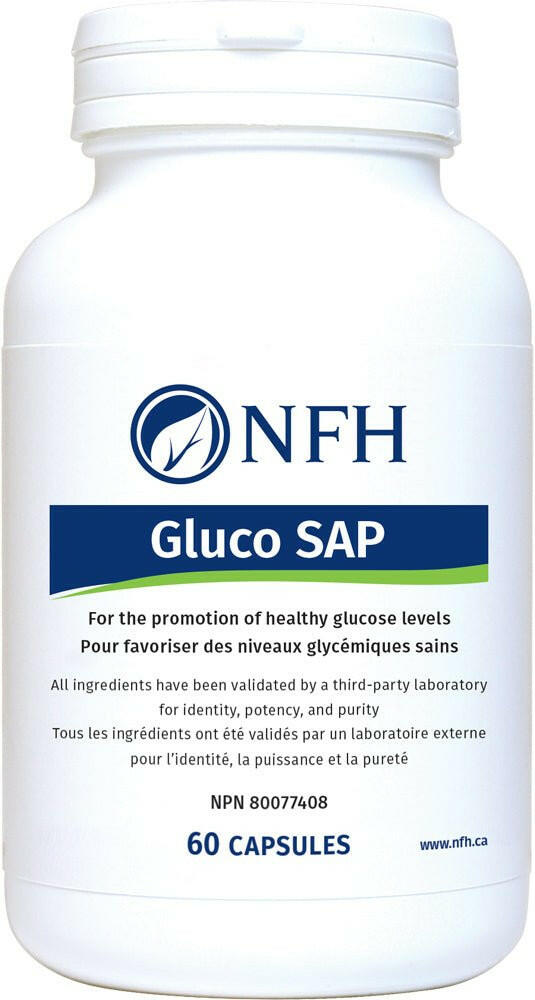 Gluco SAP | NFH | 60 Capsules - Coal Harbour Pharmacy
