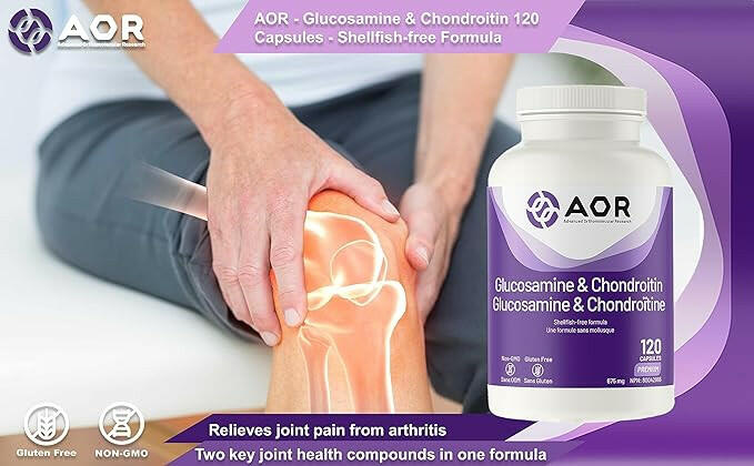 Glucosamine & Chondroitin | AOR™ | 120 Capsules - Coal Harbour Pharmacy