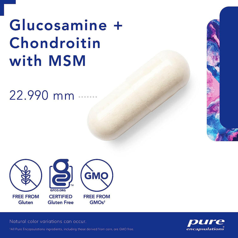 Glucosamine Chondroitin with MSM | Pure Encapsulations® | 120 Capsules