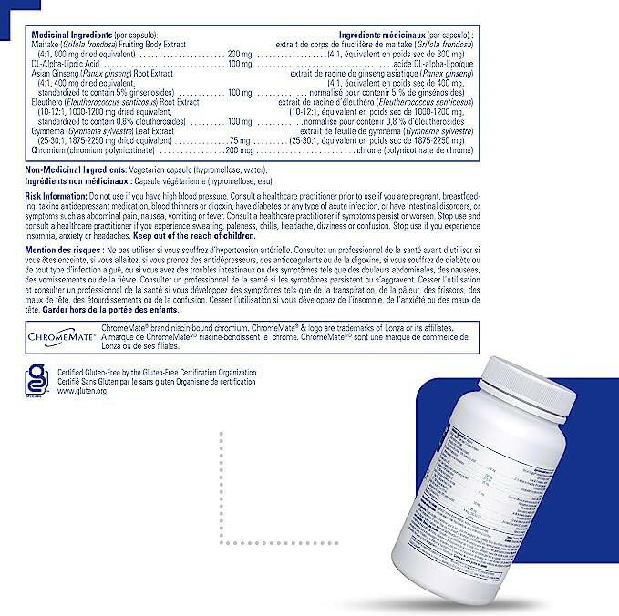 Glucose Support Formula | Pure Encapsulations® | 60 Vegetable Capsules - Coal Harbour Pharmacy