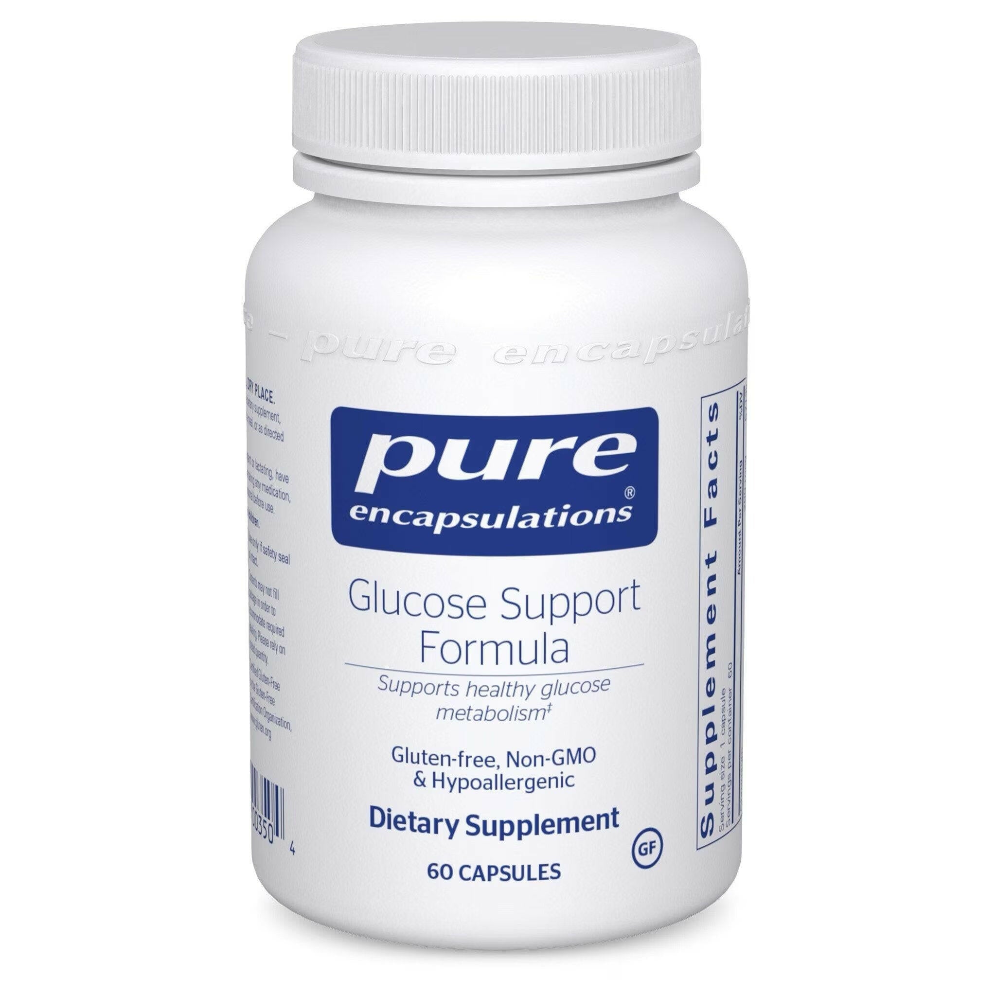 Glucose Support Formula | Pure Encapsulations® | 60 Vegetable Capsules - Coal Harbour Pharmacy