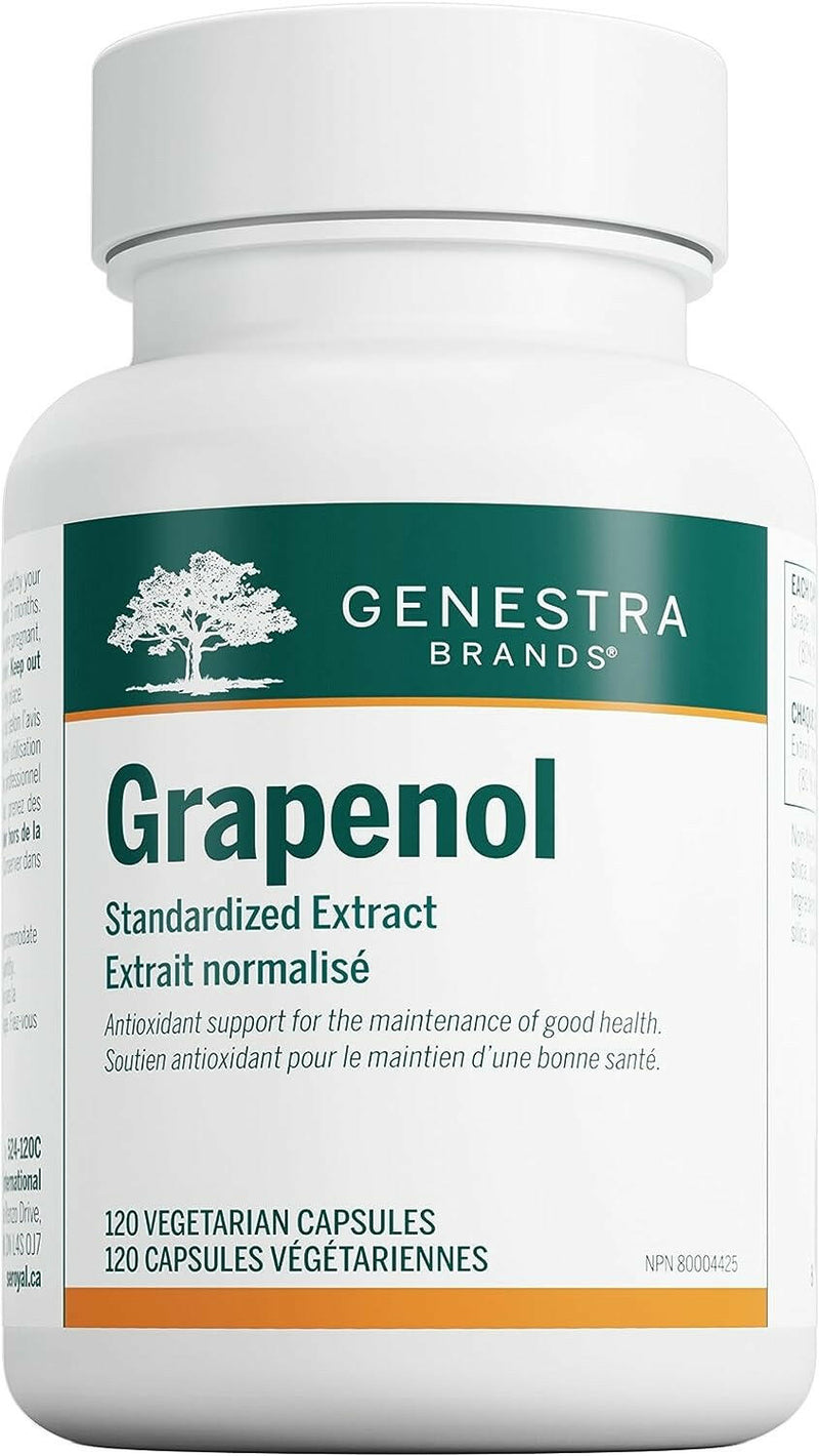 Grapenol | Genestra Brands® | 120 Vegetable Capsules - Coal Harbour Pharmacy