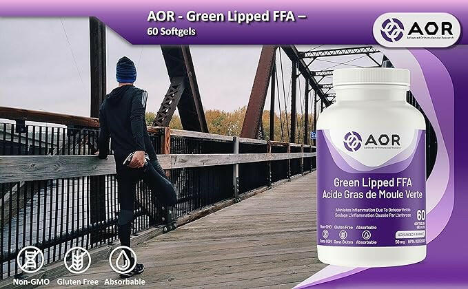 Green Lipped FFA | AOR™ | 60 Softgels - Coal Harbour Pharmacy