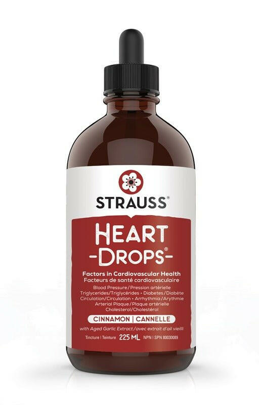Heartdrops® (Original & Cinnamon Flavours) | Strauss® | 50mL, 100mL, 225mL Liquid - Coal Harbour Pharmacy
