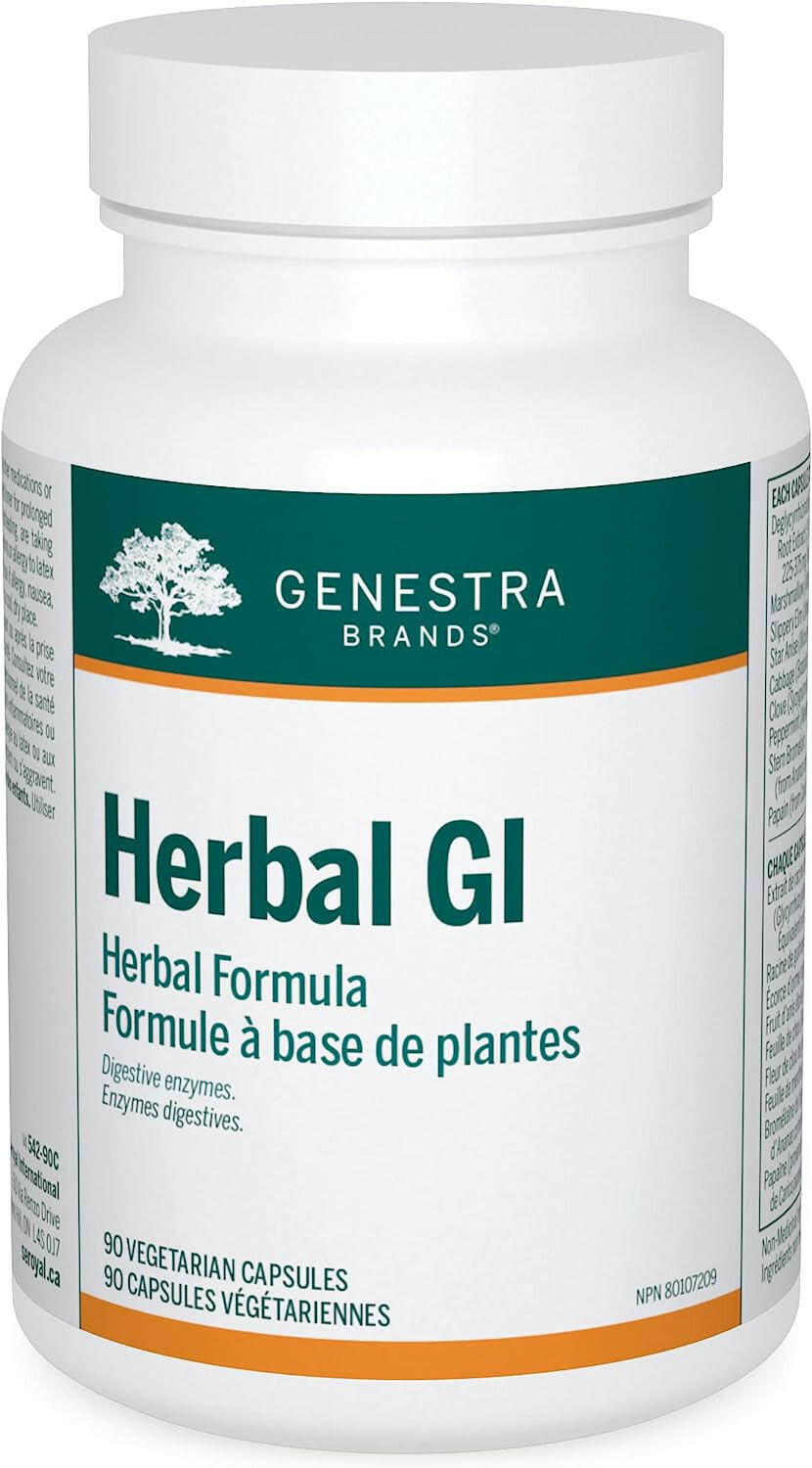 Herbal GI | Genestra Brands® | 90 Vegetable Capsules - Coal Harbour Pharmacy