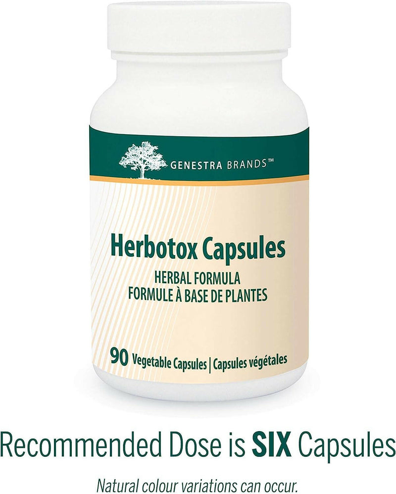 Herbotox Capsules | Genestra Brands® | 90 Vegetable Capsules - Coal Harbour Pharmacy