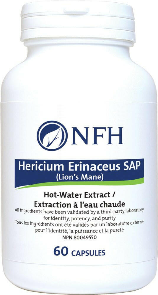 Hericium Erinaceus SAP | NFH | 60 Capsules - Coal Harbour Pharmacy