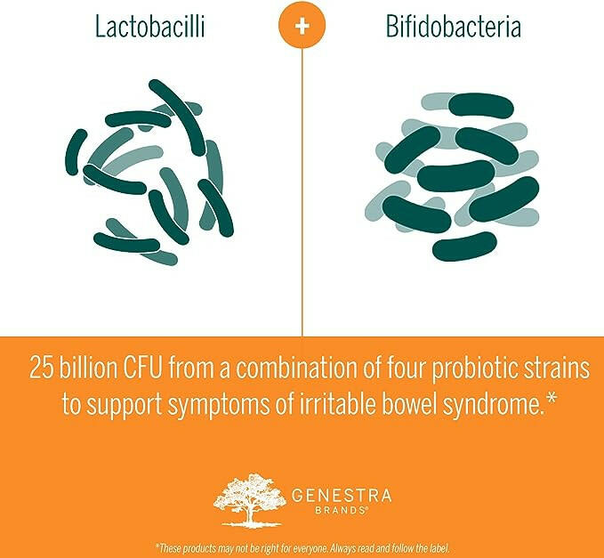 HMF IBS Relief (shelf-stable)| Genestra Brands® | 25 Vegetable Capsules - Coal Harbour Pharmacy