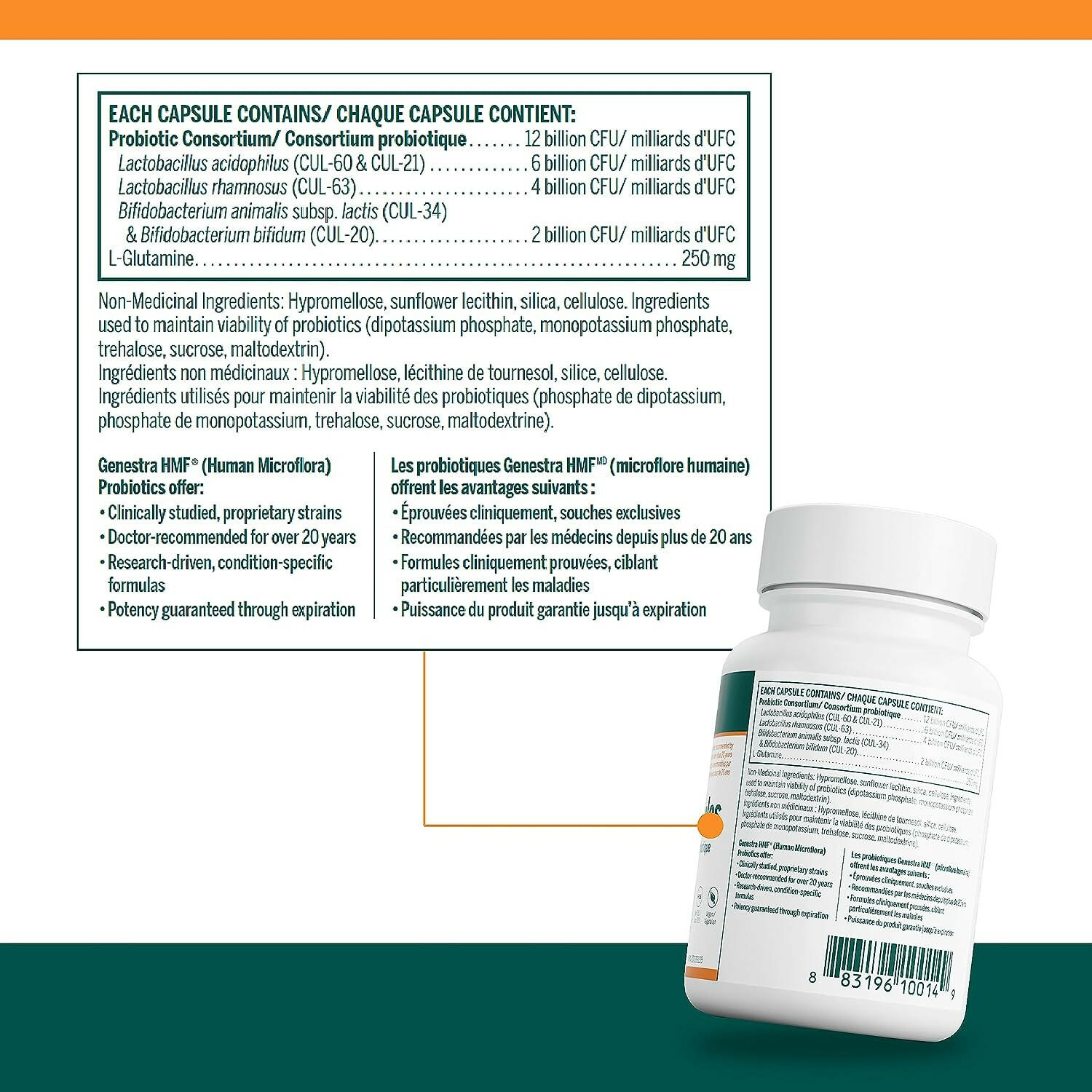 HMF Neuro | Genestra Brands® | 60 Vegetarian Capsules - Coal Harbour Pharmacy
