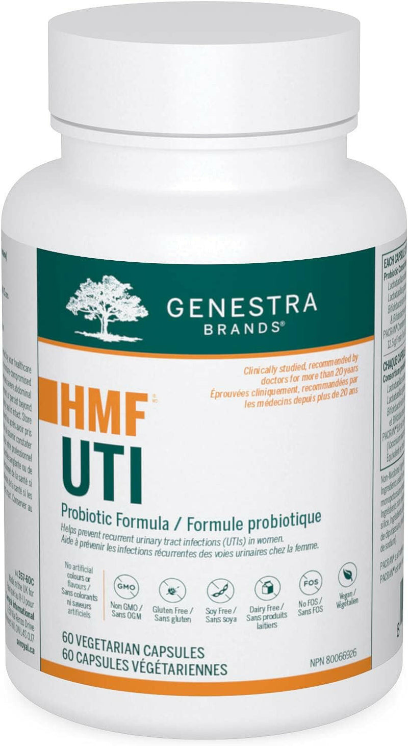 HMF UTI | Genestra Brands® | 60 Vegetable Capsules - Coal Harbour Pharmacy