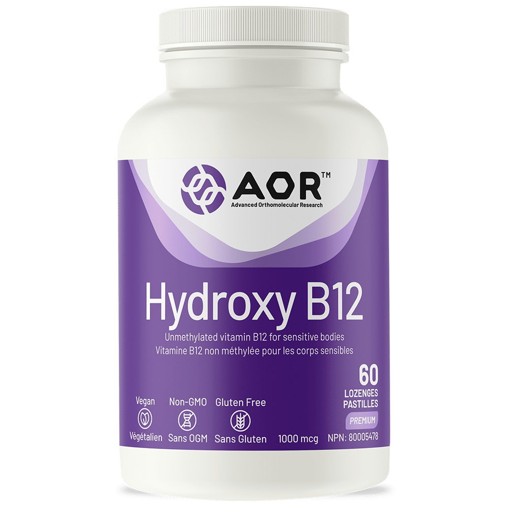 Hydroxy B12 | AOR™ | 60 Tablets