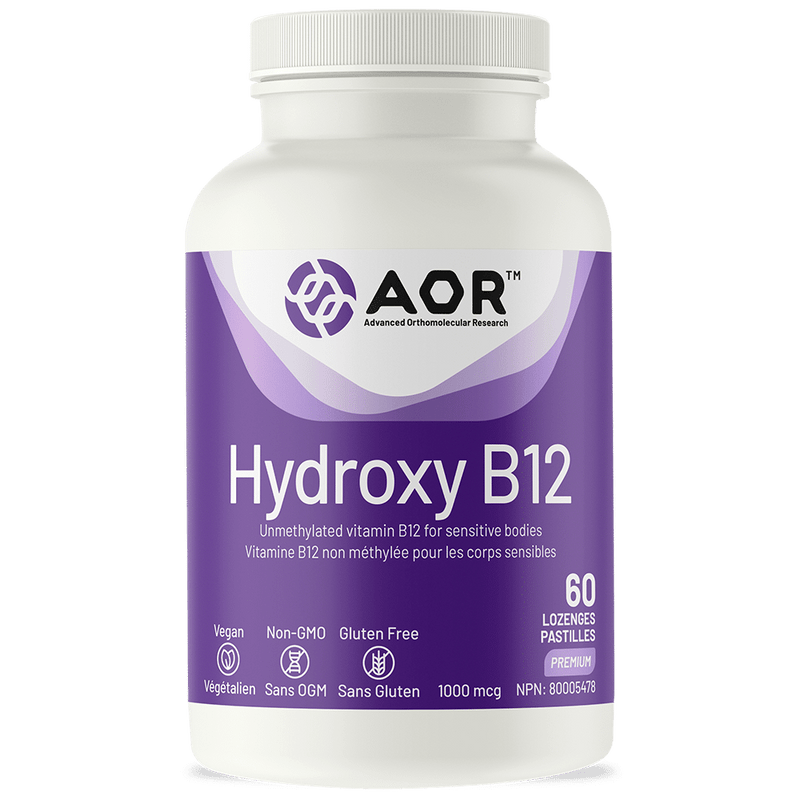 Hydroxy B12 | AOR™ | 60 Tablets