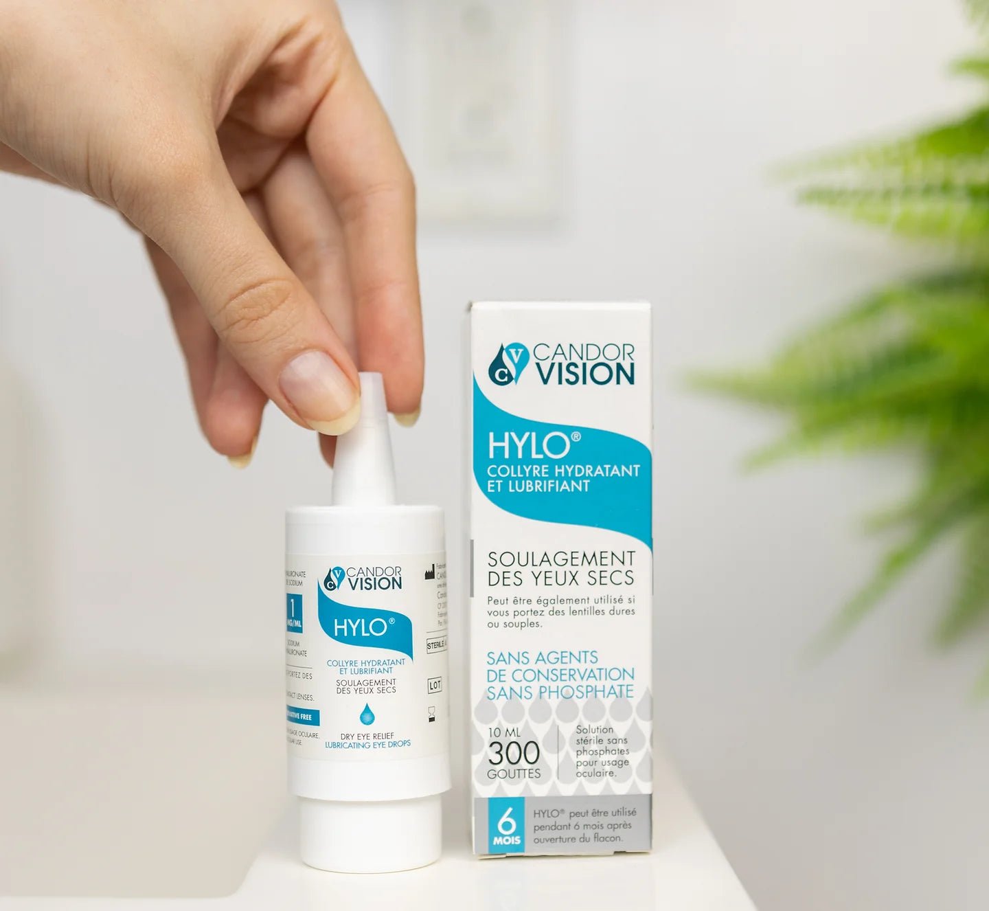 Hylo-Lubricating eye drops | CandorVision™ | 10 mL