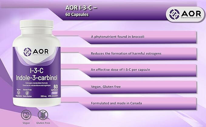 I-3-C | AOR™ | 60 Capsules - Coal Harbour Pharmacy