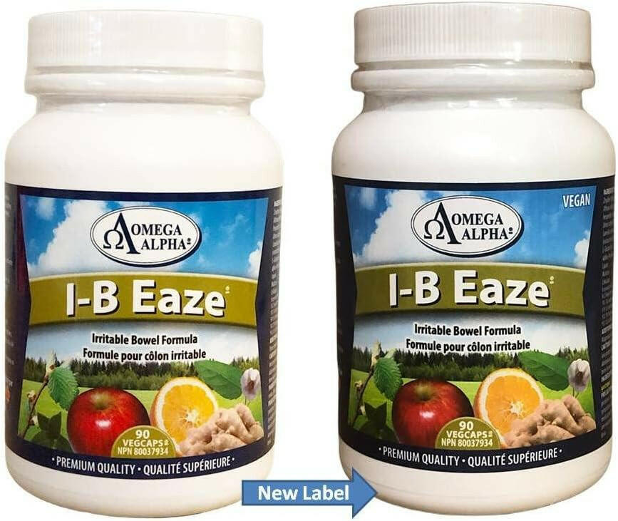 I-B Eaze® | Omega Alpha® | 90 Vegetable Capsules - Coal Harbour Pharmacy