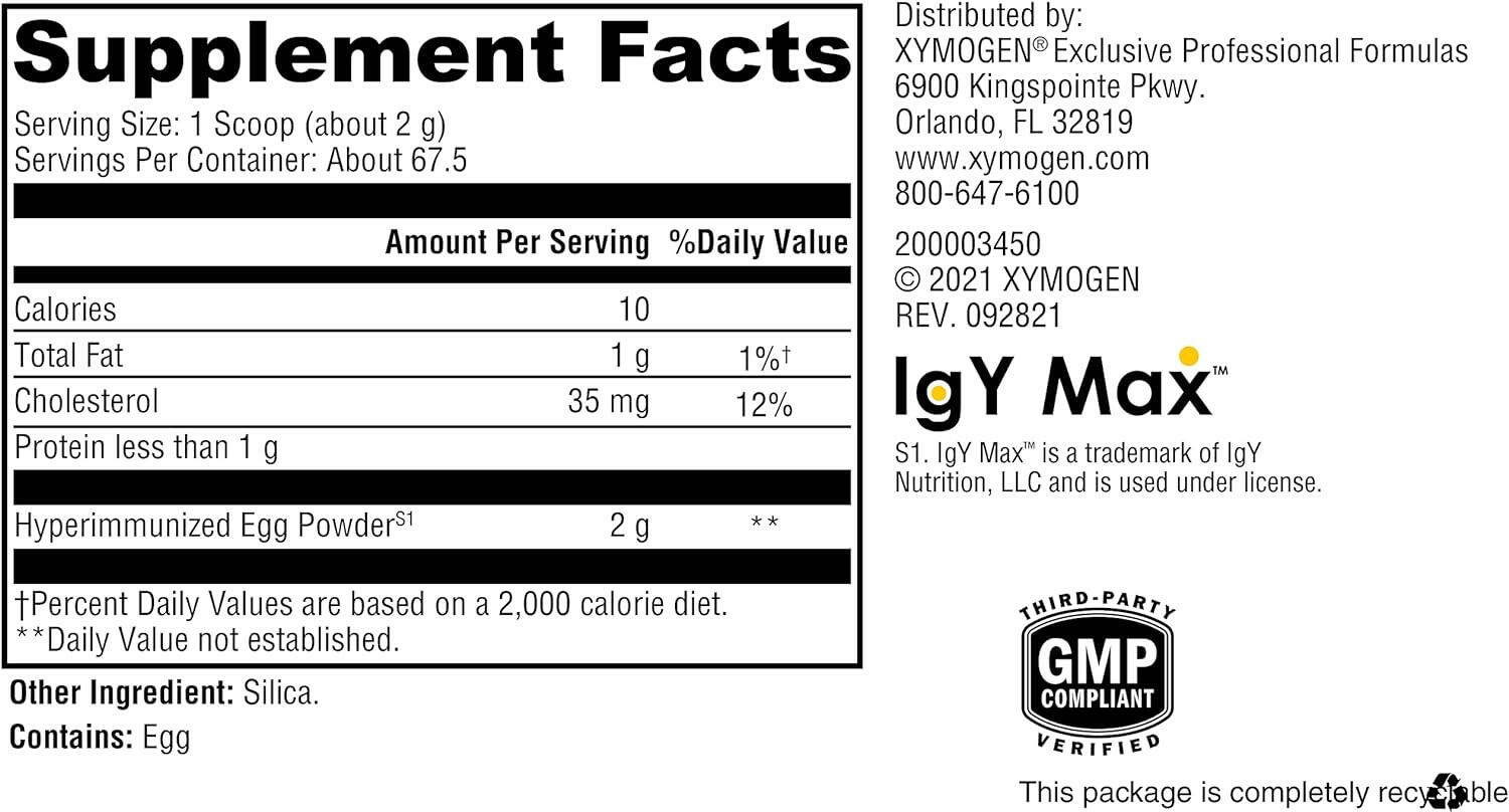 IG 26 DF | Xymogen® | 67.5 Servings (4.76 oz) - Coal Harbour Pharmacy