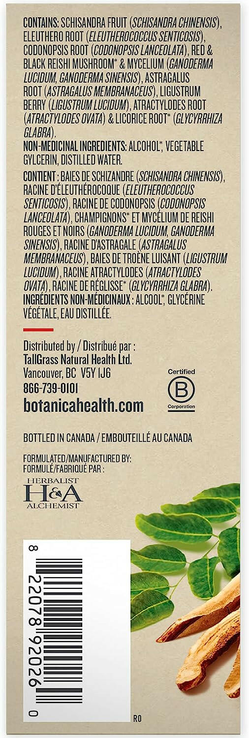 Immune Strength Liquid Herb Extract | Botanica | 50mL - Coal Harbour Pharmacy