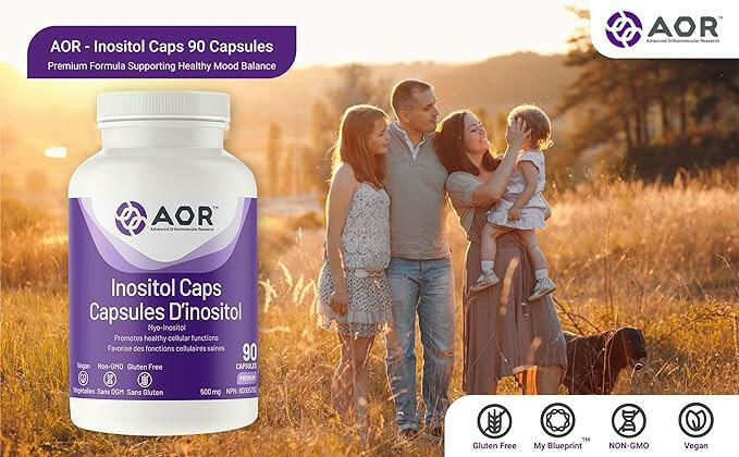 Inositol | AOR™ | 90 Capsules - Coal Harbour Pharmacy