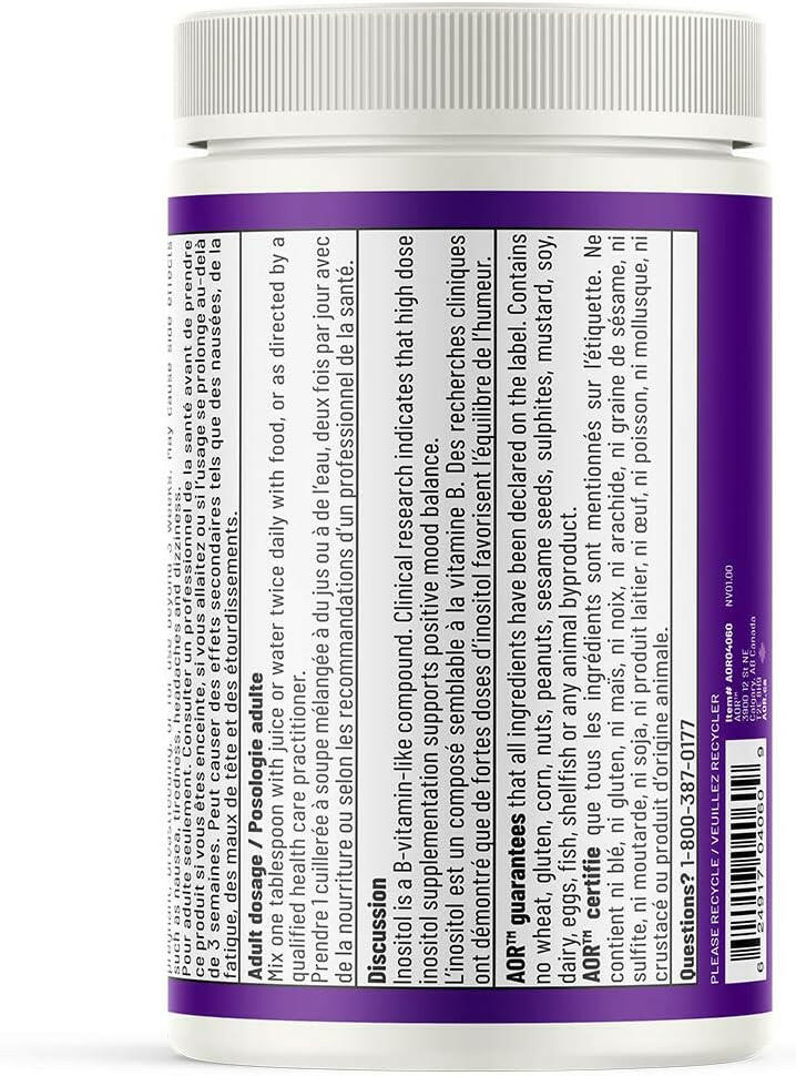 Inositol | AOR™ | Powder 500g - Coal Harbour Pharmacy