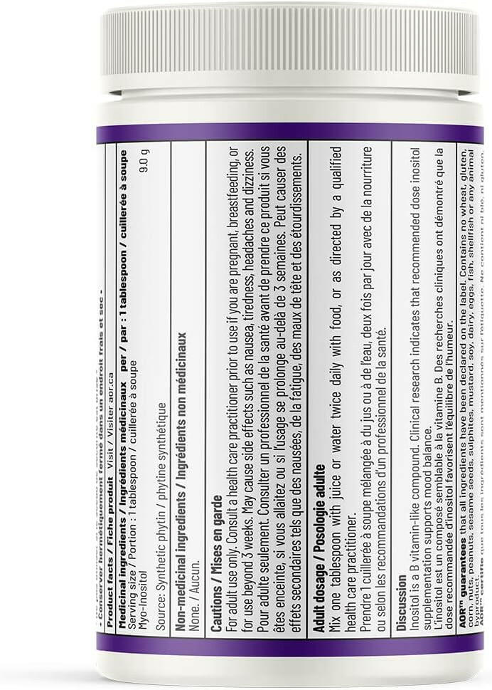 Inositol | AOR™ | Powder 500g - Coal Harbour Pharmacy