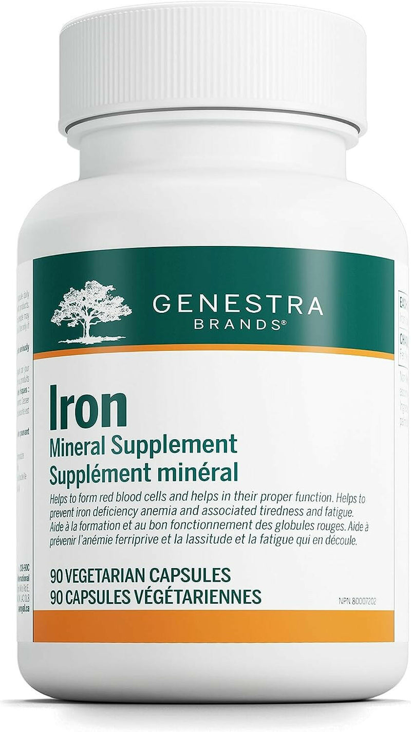 Iron | Genestra Brands® | Vegetable Capsules - Coal Harbour Pharmacy