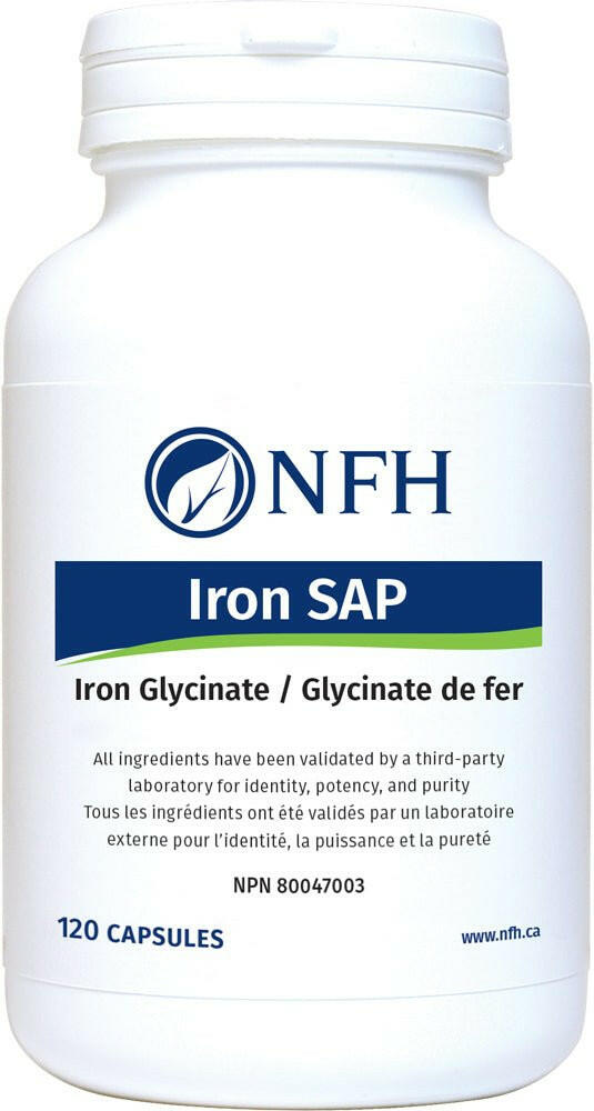 Iron SAP | NFH | 60 or 120 Capsules