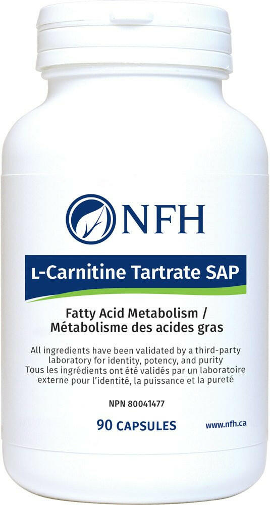 L-Carnitine Tartrate SAP | NFH | 90 Capsules